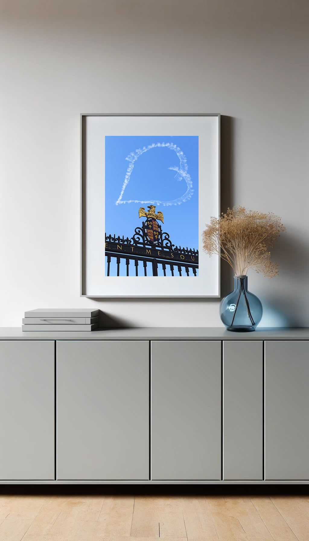 King's College Cambridge Sky Heart