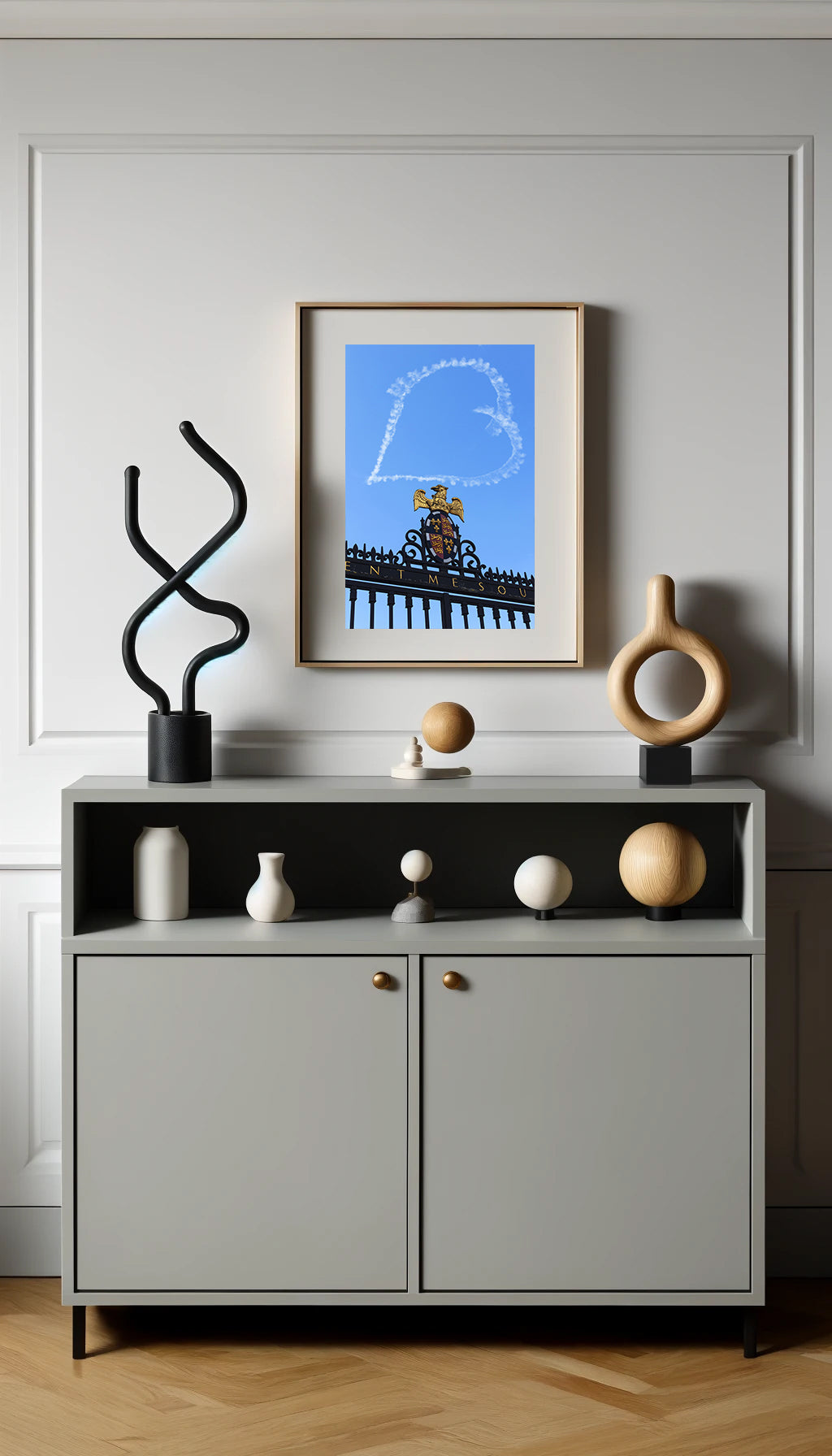 King's College Cambridge Sky Heart