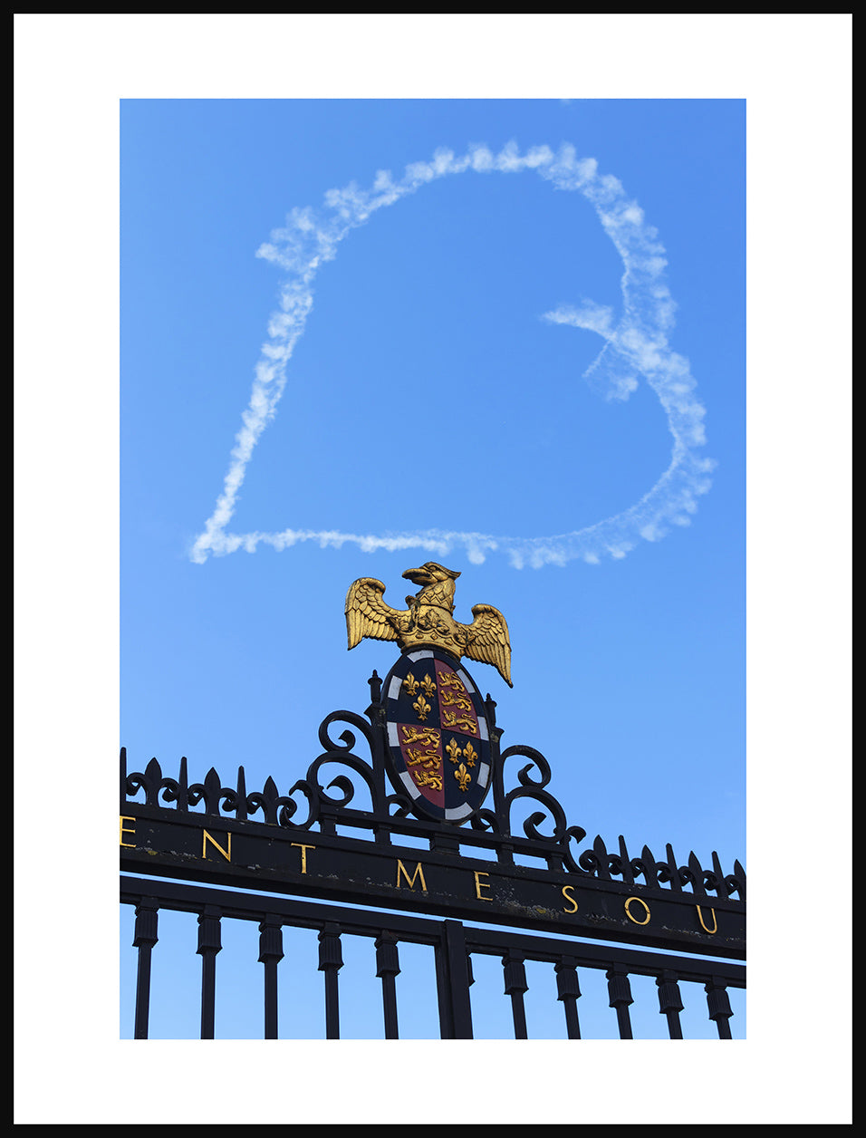 King's College Cambridge Sky Heart