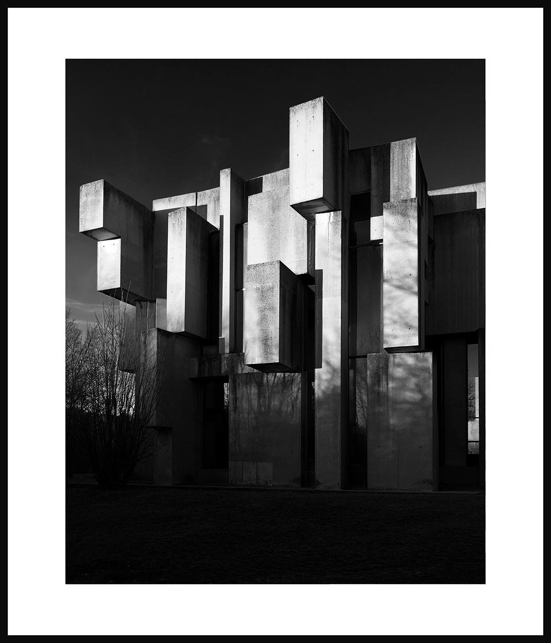 Wotrubakirche - Abstract Concrete Structure